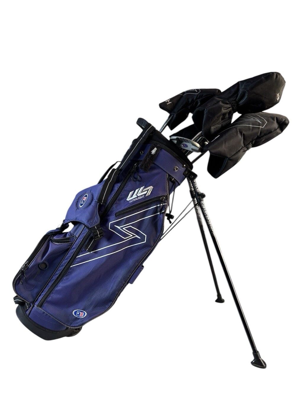 US Kids Golf (USKG) Ultralight W-15 Club 57" junior 8 club set LH